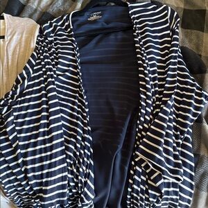 Lane Bryant Deep Blue Top